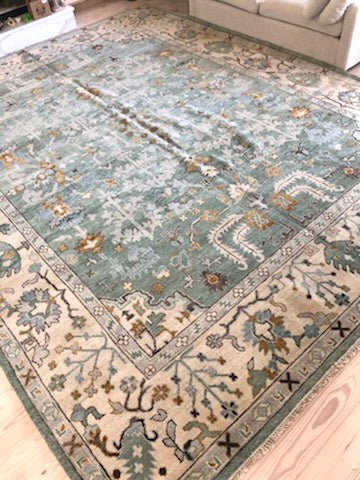 Sixth Street Allie Hand Knotted 12x14’6” Oushak | Banana Manor Rug Company