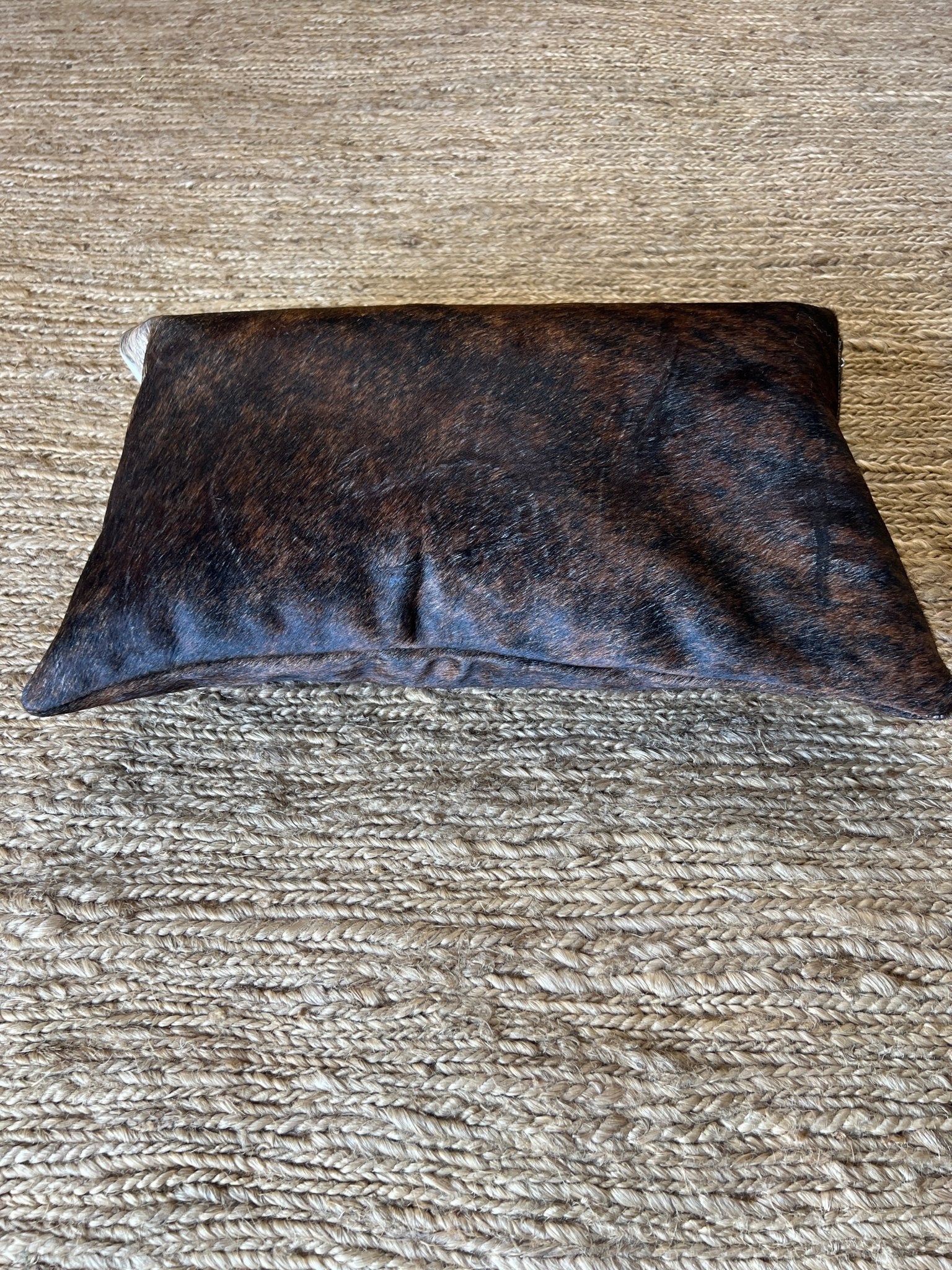 Small Cowhide Pillow - 13x22 | Banana Manor Rug Factory Outlet