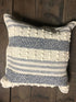 Sorrel Blue and Ivory Pillow | Banana Manor Rug Company