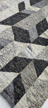Special Agent Big Johnson 7.9x9.9 Hand-Knotted Grey & Silver Modern | Banana Manor Rug Factory Outlet
