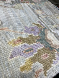 Spiffy Hand Knotted Oushak-1 10x14 | Banana Manor Rug Factory Outlet