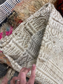 Spiffy Handwoven Jute & Wool 8x10 | Banana Manor Rug Factory Outlet