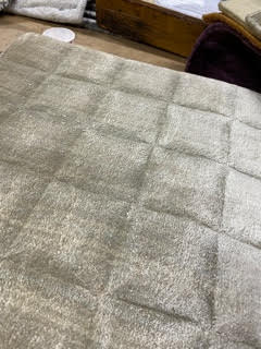 Spiffy Silver Square Viscose 10x14 | Banana Manor Rug Factory Outlet