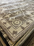 Steve Dudley Ivory and Gray Hand-Tufted Rug 9x12 | Banana Manor Rug Company