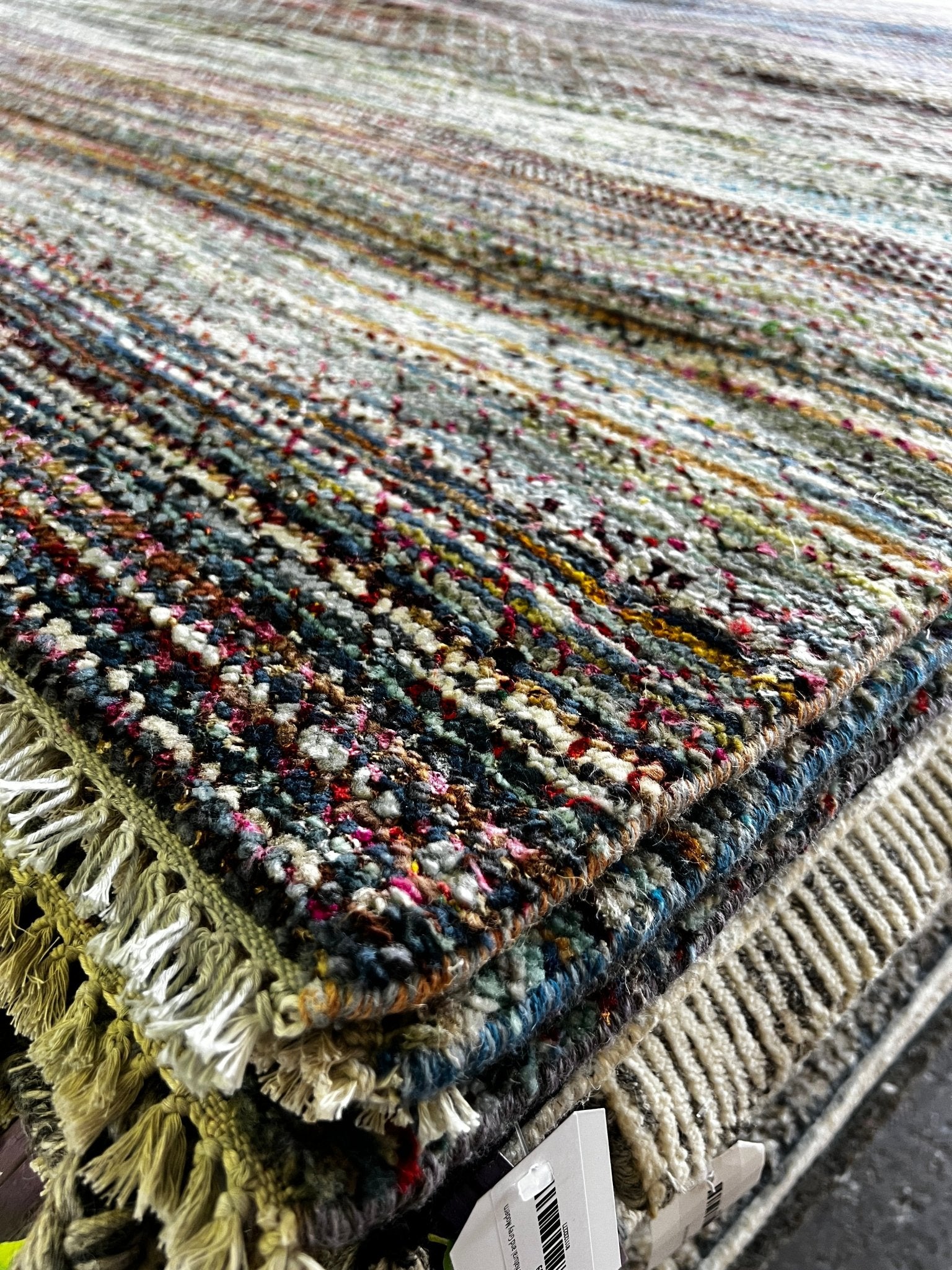 Stevie 8x10 Hand-Knotted Grass Style Multi-Color | Banana Manor Rug Factory Outlet