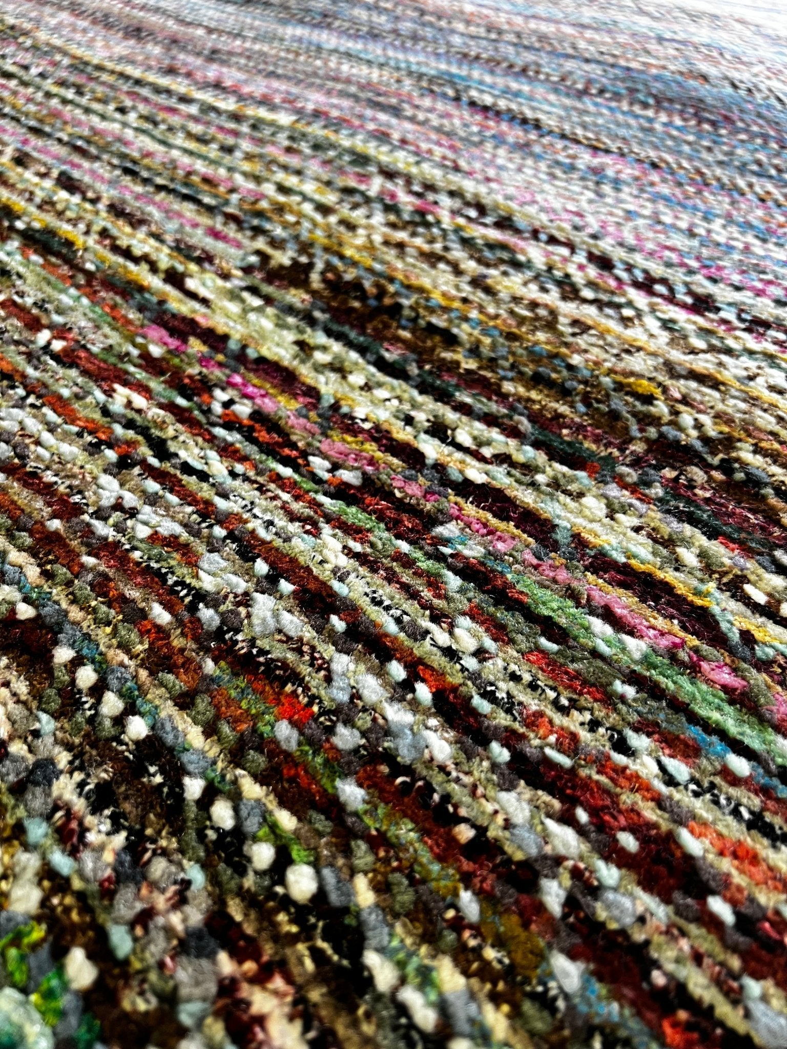 Stevie 8x10 Hand-Knotted Grass Style Multi-Color | Banana Manor Rug Factory Outlet
