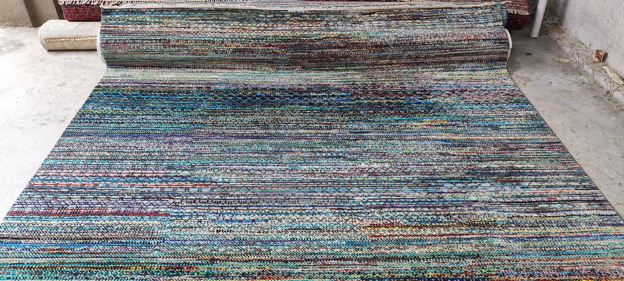 Stevie 8x10 Hand Knotted Multi Color | Banana Manor Rug Factory Outlet