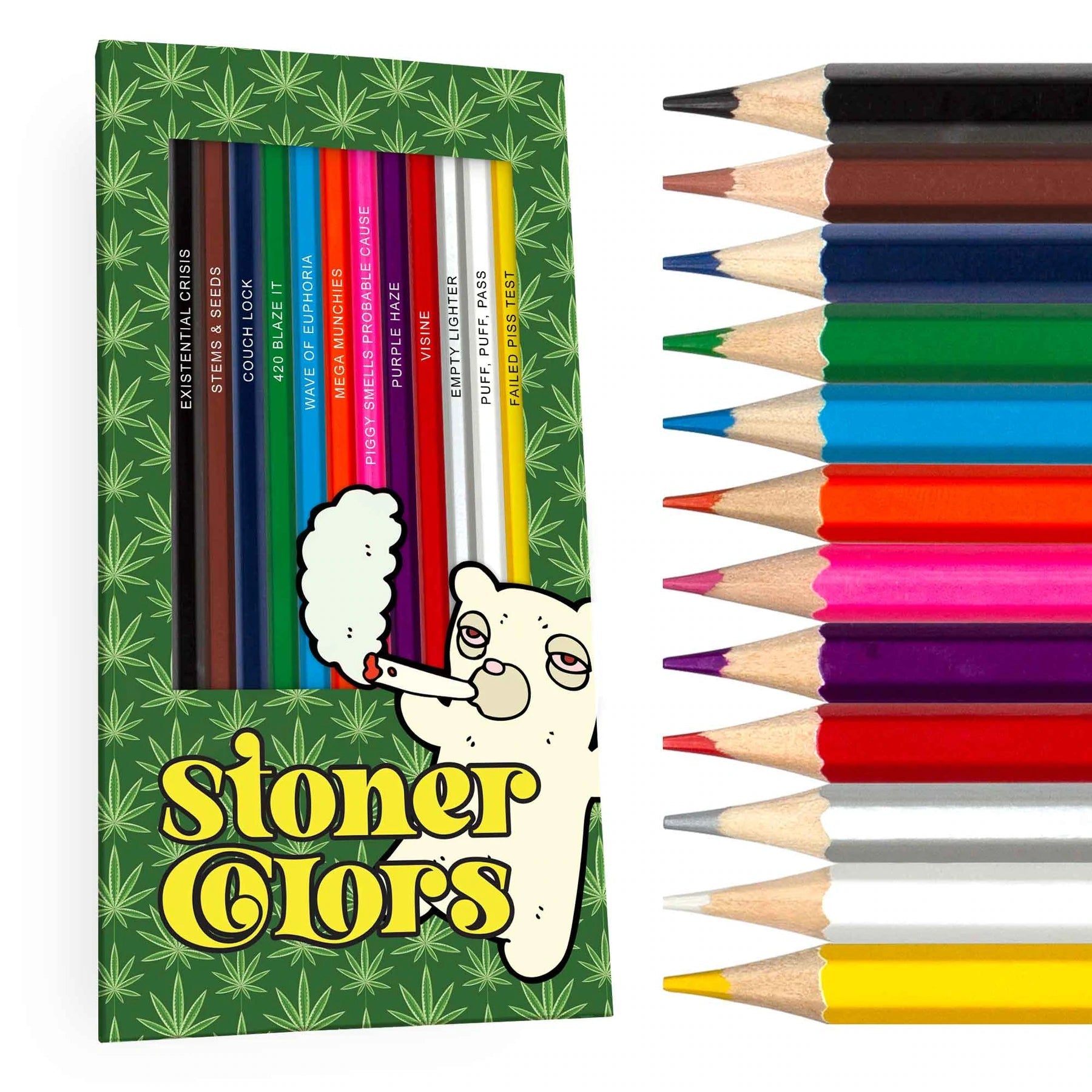 Stoner Colors Colored Pencils | Banana Manor Rug Company