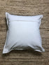 Tacita Aqua and White Bubble Pillow | Banana Manor Rug Company