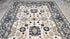 Tandy 8x10.3 Ivory and Grey Hand-Knotted Oushak Rug | Banana Manor Rug Company