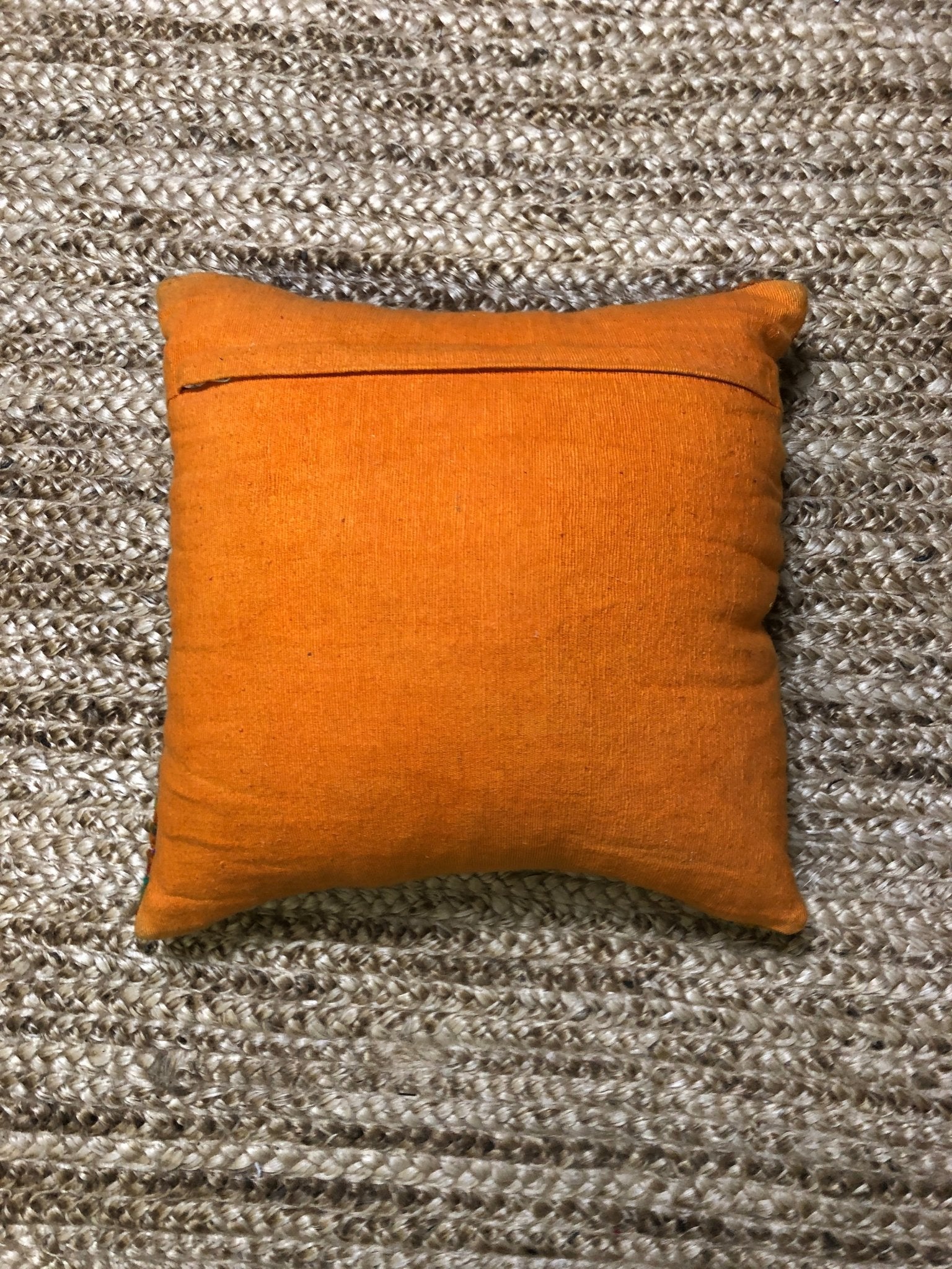 Tangy Orange Pillow | Banana Manor Rug Company