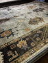 Taylor Walker 10x13.9 Hand-Knotted Silver & Grey Oushak | Banana Manor Rug Factory Outlet