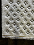 Temuera Morrison Hand-Knotted Modern Ivory and Grey Diamond 8.3X10 | Banana Manor Rug Company