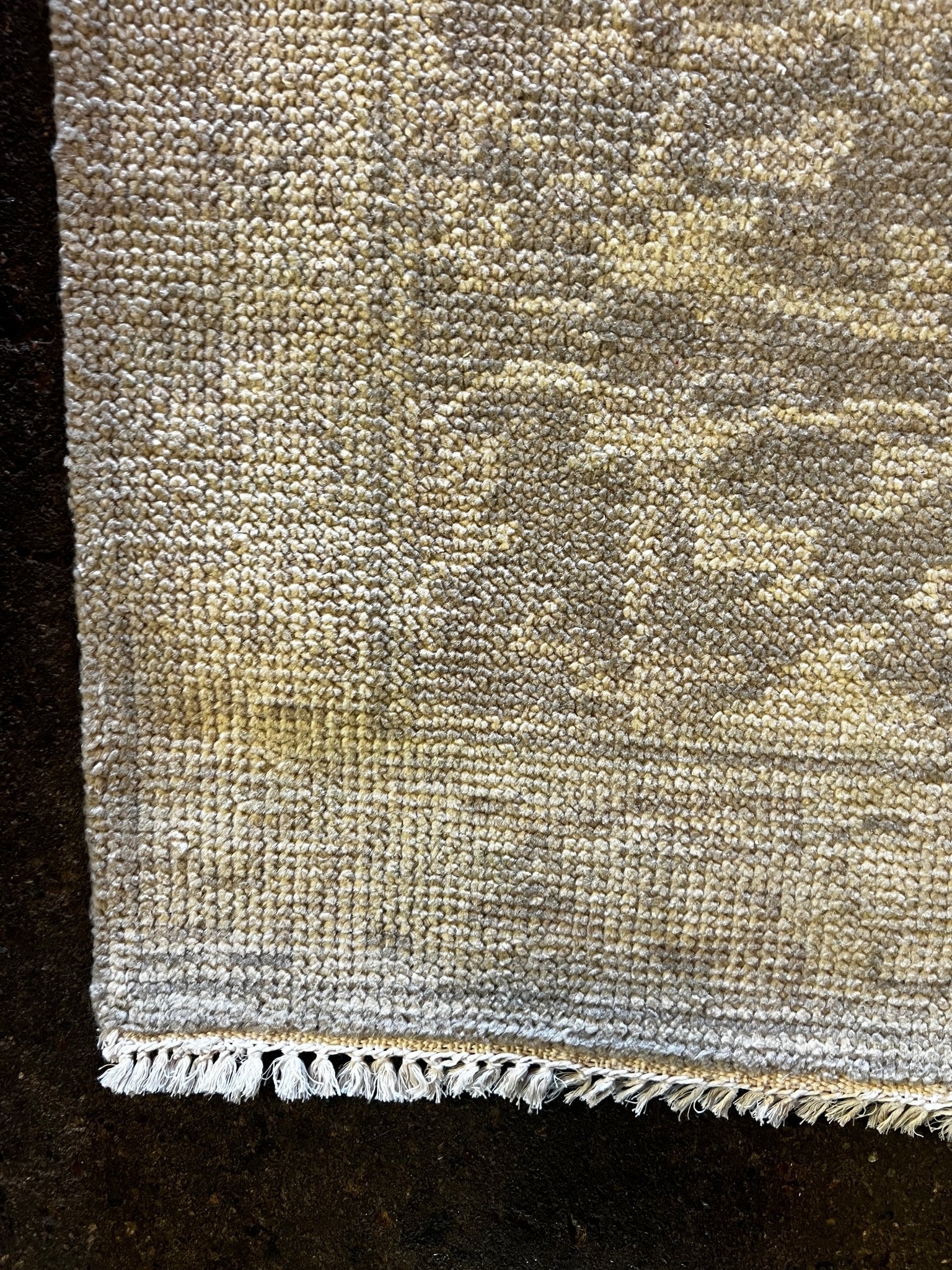Tennessee Thomas 2.6x10 Hand-Knotted Grey & Silver Turkish Oushak | Banana Manor Rug Factory Outlet