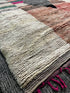 Tequila Sunset 8.2x11.5 White and Brown Multi-Colored Moroccan Boujaad Rug | Banana Manor Rug Company