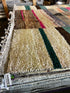 Tequila Sunset 8.2x11.5 White and Brown Multi-Colored Moroccan Boujaad Rug | Banana Manor Rug Factory Outlet