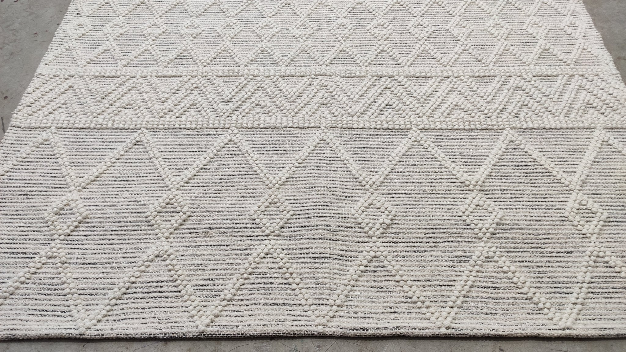 The Sweeney Sisters White Handwoven Rug (Mutiple Sizes) | Banana Manor Rug Company