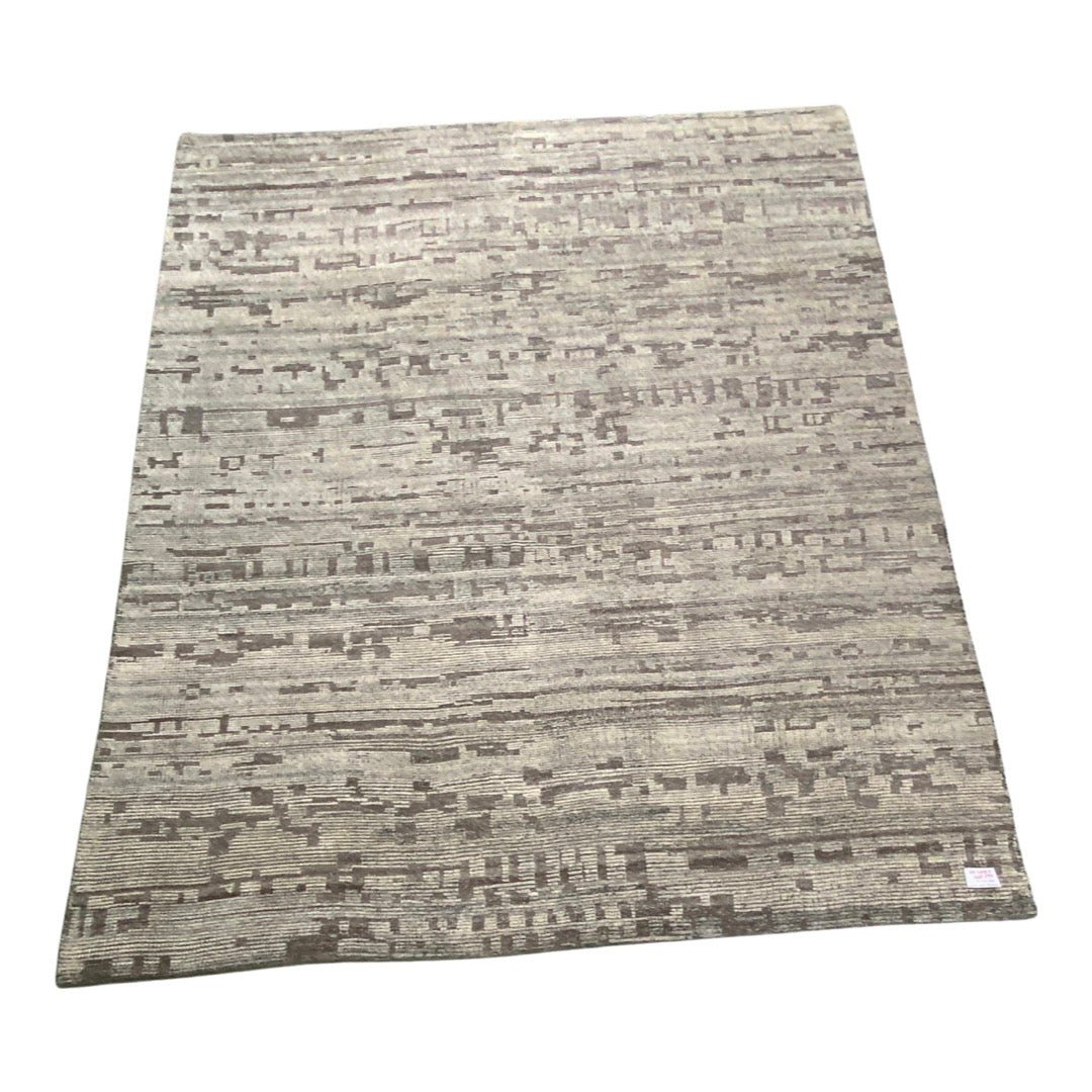 The Todd Handknotted 8.3X9.9 Rug-Brown | Banana Manor Rug Company