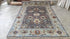 Thea 6x9 Violet and Light Grey Hand-Knotted Oushak Rug | Banana Manor Rug Company