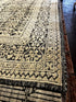 Thomas Hearns 9x12 Ivory and Dark Gray Hand-Knotted Modern Rug | Banana Manor Rug Factory Outlet