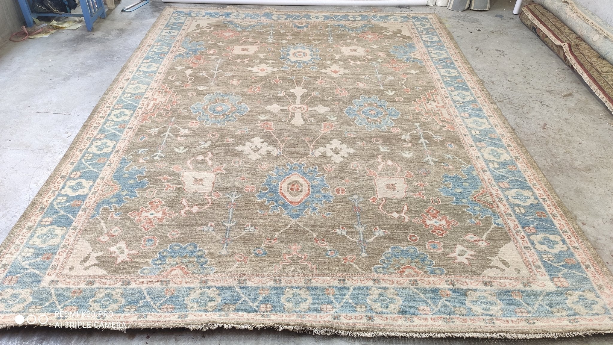 Buy Traditional Turkish Rug Oushak Oversized Rugs 10x13 9x12 8x10 Online in  India 