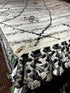 Tim Balme 5.9X8.3 Hand-Knotted Modern Natural and Grey Berber | Banana Manor Rug Factory Outlet