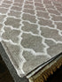 Tiny Tim 4.6x6.6 Beige and Ivory Handwoven Jali Rug | Banana Manor Rug Factory Outlet