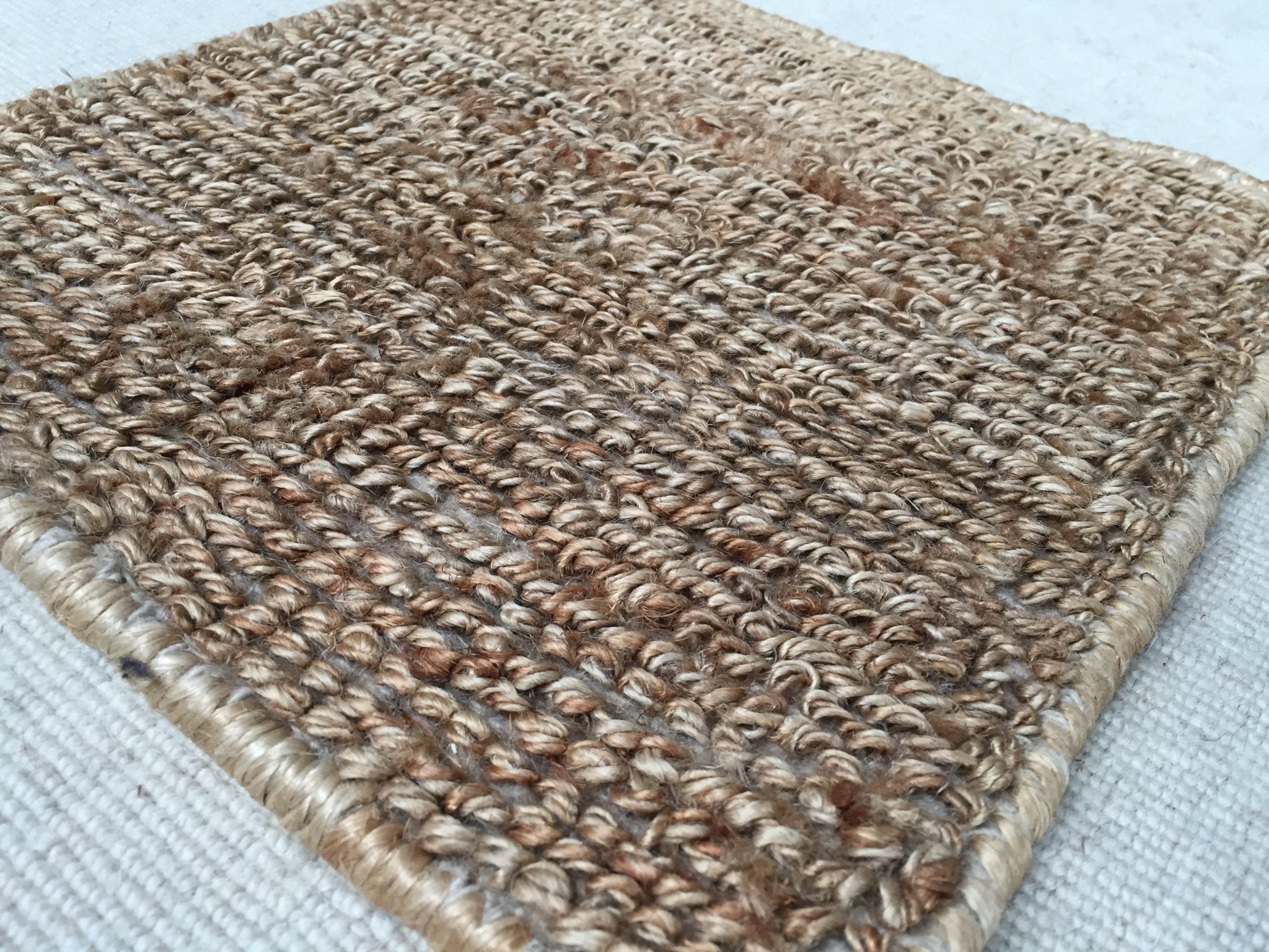 Tip Sheared Texture Dyed Hand Knotted Jute Loop Rug | Banana Manor Rug Company