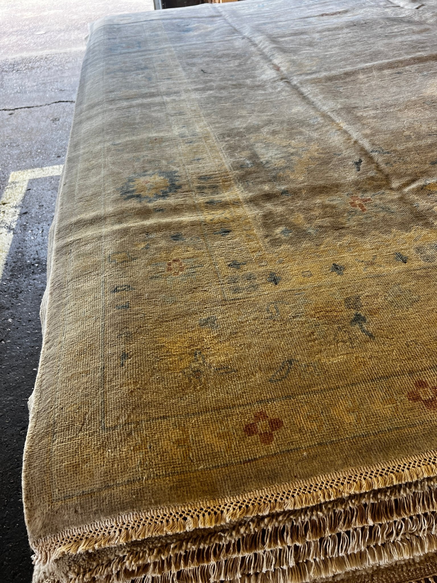 Tom & Marie 9x12 Homage to Antique Hand-Knotted Rug | Banana Manor Rug Factory Outlet