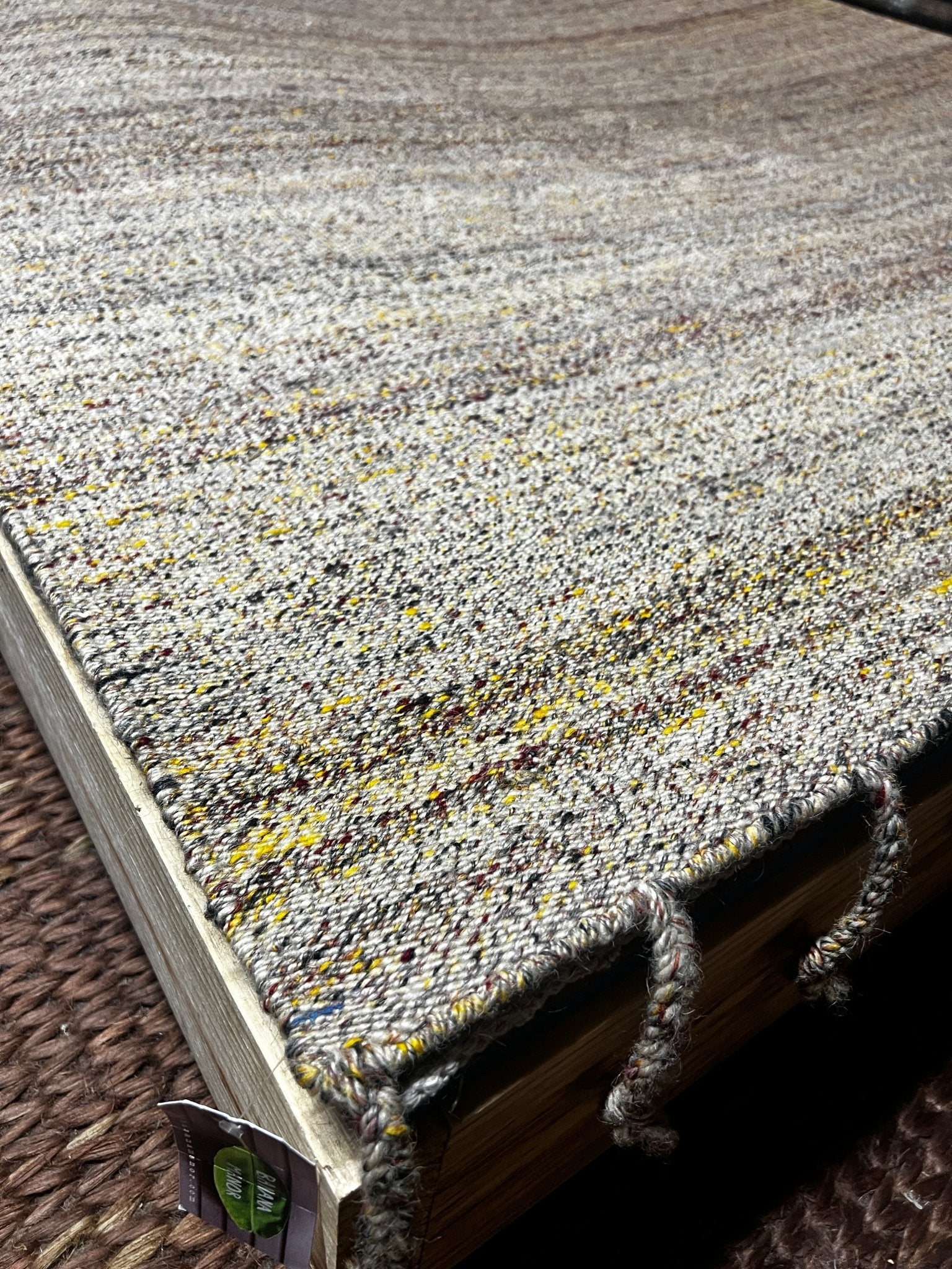 Tondo Handwoven Textured Sari Silk Rug 5x8 (Multiple Colors) | Banana Manor Rug Company