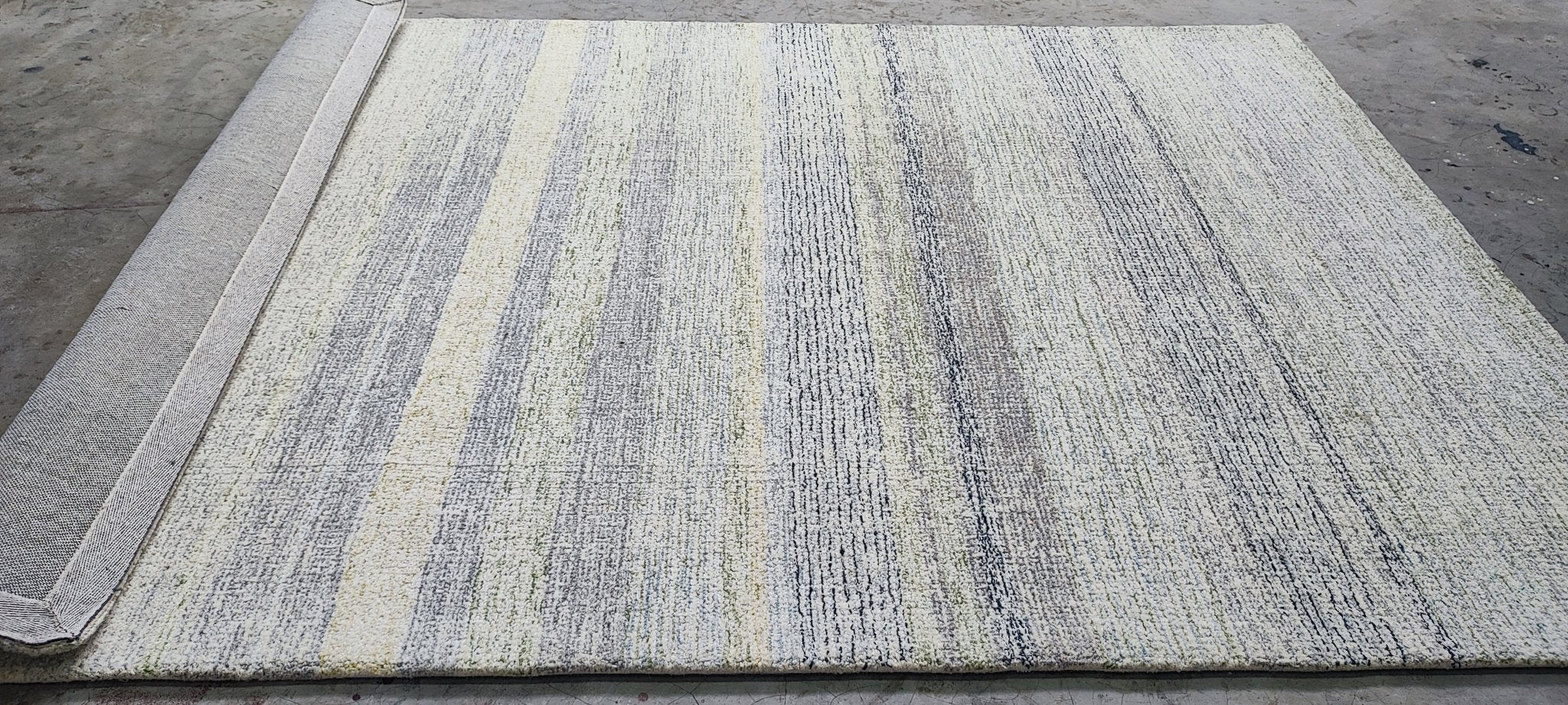 Topsy Chapman 5x7 Hand-Tufted Pastel Stripe | Banana Manor Rug Factory Outlet