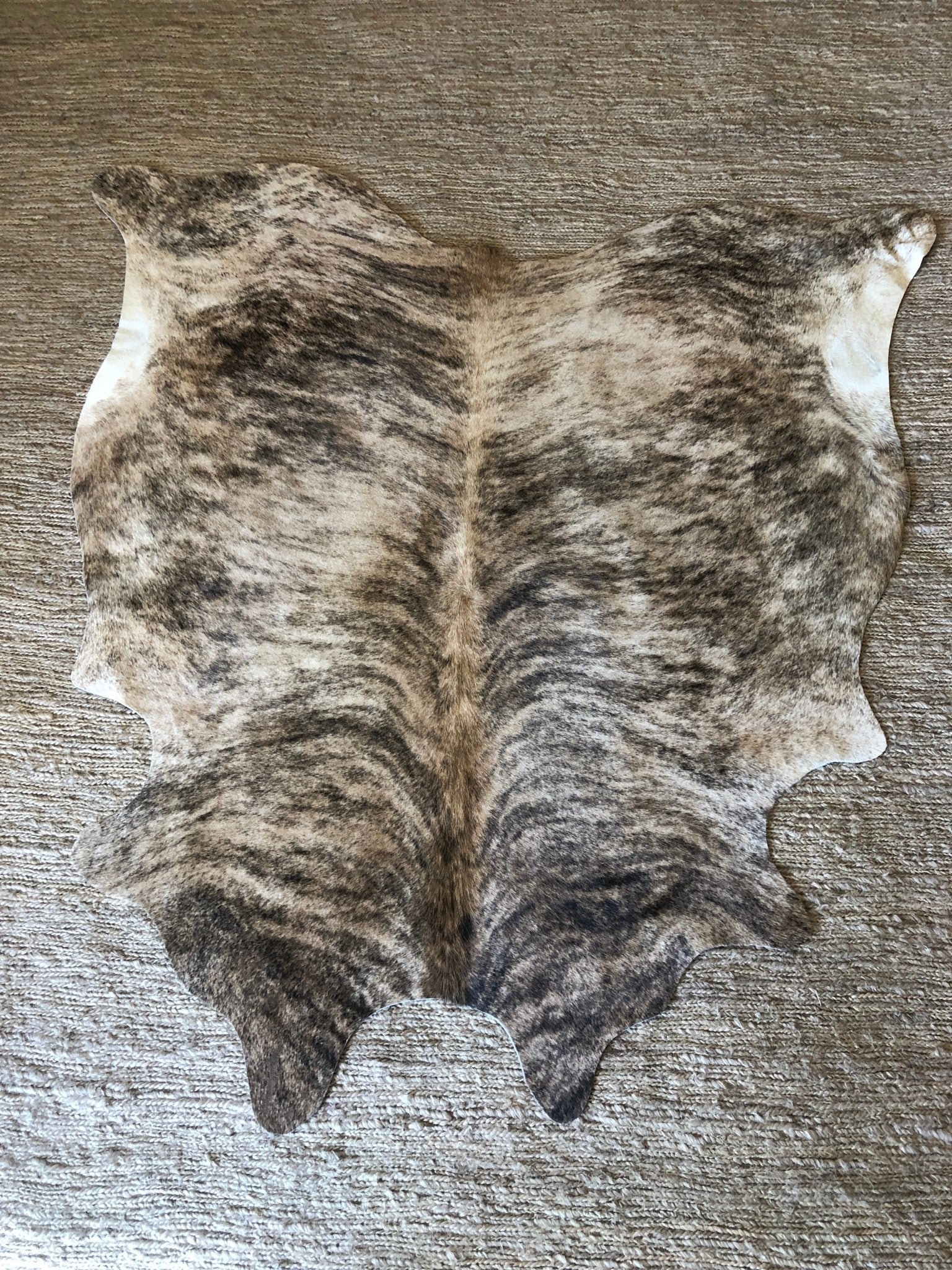 Tricolored Cowhide Rug | Banana Manor Rug Company