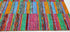 Tucks 5.6x8 Handwoven Multi Color Modern Sari | Banana Manor Rug Factory Outlet
