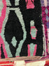 Tutti Frutti 6.11x10.3 Black, Pink, and Teal Moroccan Boujaad Rug | Banana Manor Rug Company