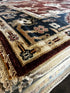 Twinkle Khanna Red and Blue Hand-Knotted Oushak Rug 8x10 | Banana Manor Rug Factory Outlet