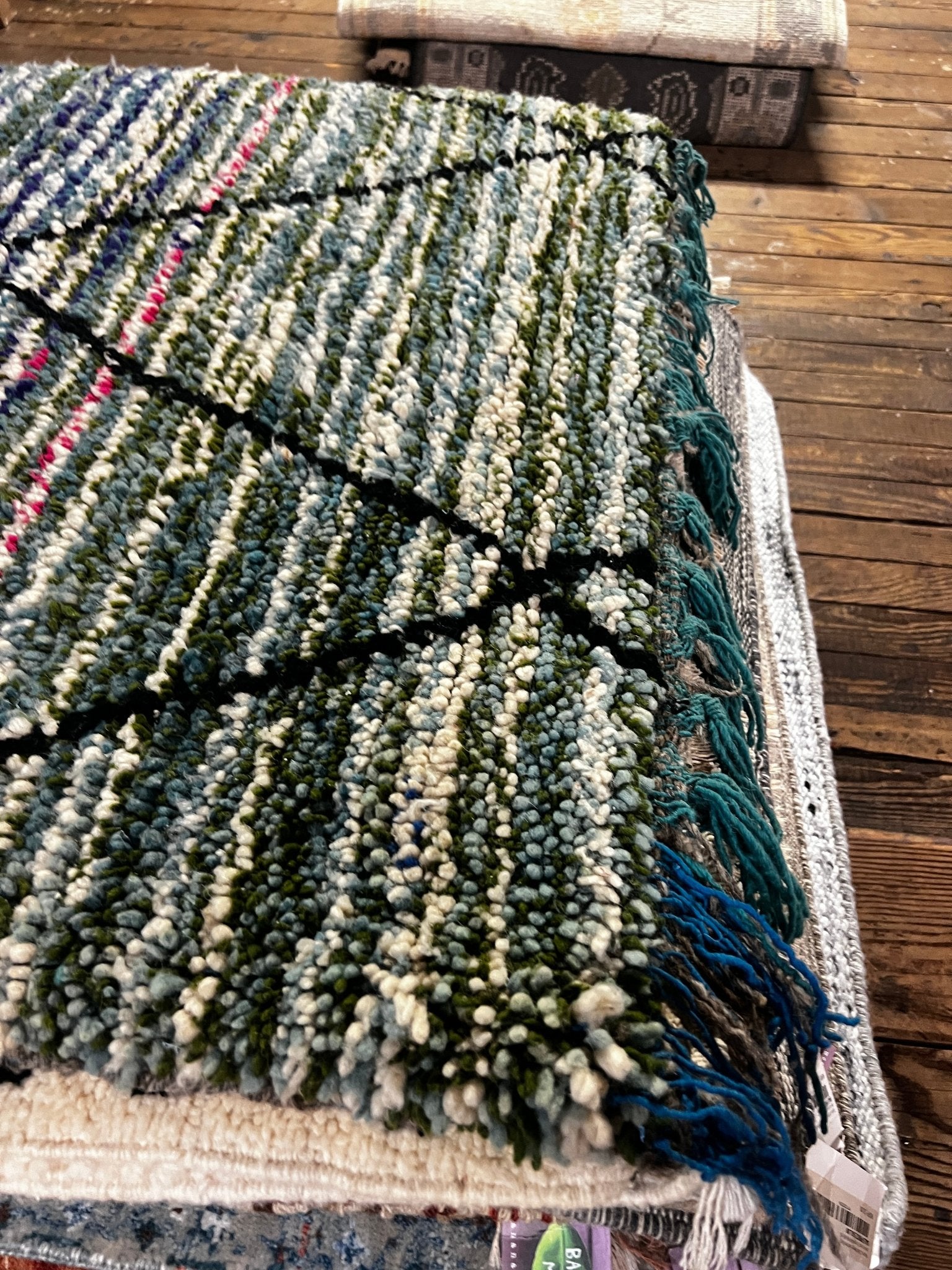 Unchained 3.5x4.5 Multi-Color Handwoven Moroccan Rug | Banana Manor Rug Factory Outlet