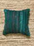 Verde Green Sari Silk Pillow | Banana Manor Rug Company