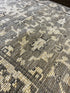 Villarreal 2.6x9.9 Hand-Knotted Grey & Silver Turkish Oushak | Banana Manor Rug Factory Outlet