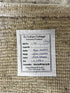 Vincent 10.3x14.3 Hand-Knotted Natural Modern | Banana Manor Rug Factory Outlet