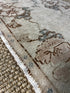 Vintage 1.10x2.8 Turkish Oushak Light Beige and Pink Small Rug | Banana Manor Rug Factory Outlet