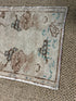 Vintage 1.10x2.8 Turkish Oushak Light Beige and Pink Small Rug | Banana Manor Rug Factory Outlet