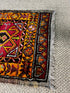 Vintage 1.11x3.11 Turkish Oushak Red and Orange Small Rug | Banana Manor Rug Factory Outlet