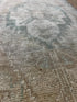 Vintage 1.6x3 Turkish Oushak Light Tan and Green Small Rug | Banana Manor Rug Factory Outlet