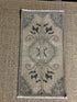 Vintage 1.6x3 Turkish Oushak Tan and Gray Small Rug | Banana Manor Rug Factory Outlet