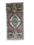 Vintage 1.6x3.2 Pink and Mustard Turkish Oushak Small Rug | Banana Manor Rug Factory Outlet