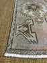 Vintage 1.6x3.5 Turkish Oushak Small Rug | Banana Manor Rug Factory Outlet
