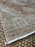 Vintage 1.7x2.11 Turkish Oushak Tan and Gray Small Rug | Banana Manor Rug Factory Outlet