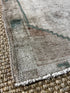 Vintage 1.7x3 Turkish Oushak Beige and Green Small Rug | Banana Manor Rug Factory Outlet