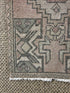 Vintage 1.7x3.1 Turkish Oushak Light Pink and Beige Small Rug | Banana Manor Rug Factory Outlet