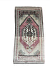 Vintage 1.7x3.2 Turkish Oushak Pink and Ivory Small Rug | Banana Manor Rug Factory Outlet